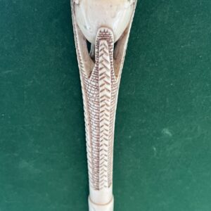 Canne en ivoire avec cites vendue